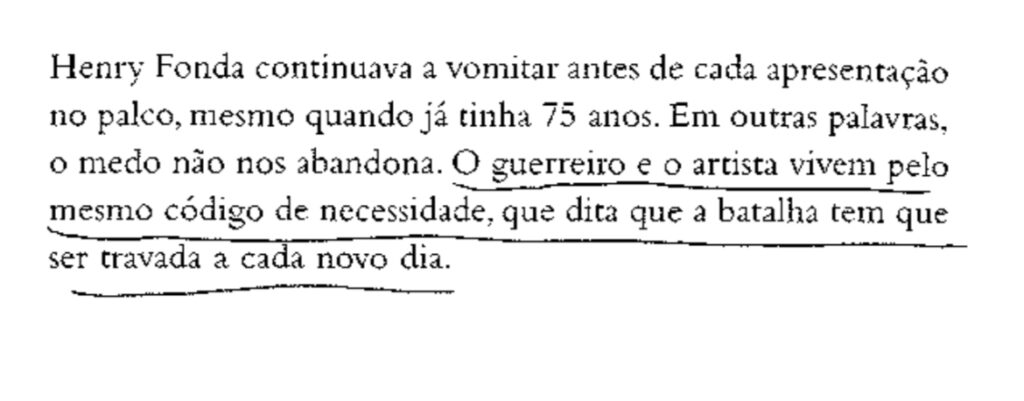 Nova Acrópole Mossoró - 📖 Trecho do livro A Guerra da Arte de